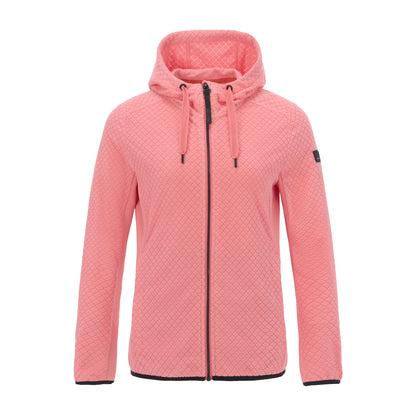 Peach Pink - Front - Regatta Womens-Ladies Ellula Full Zip Fleece Jacket