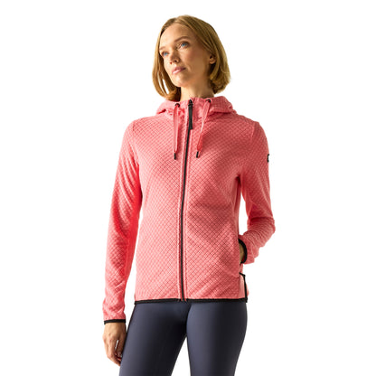 Peach Pink - Lifestyle - Regatta Womens-Ladies Ellula Full Zip Fleece Jacket