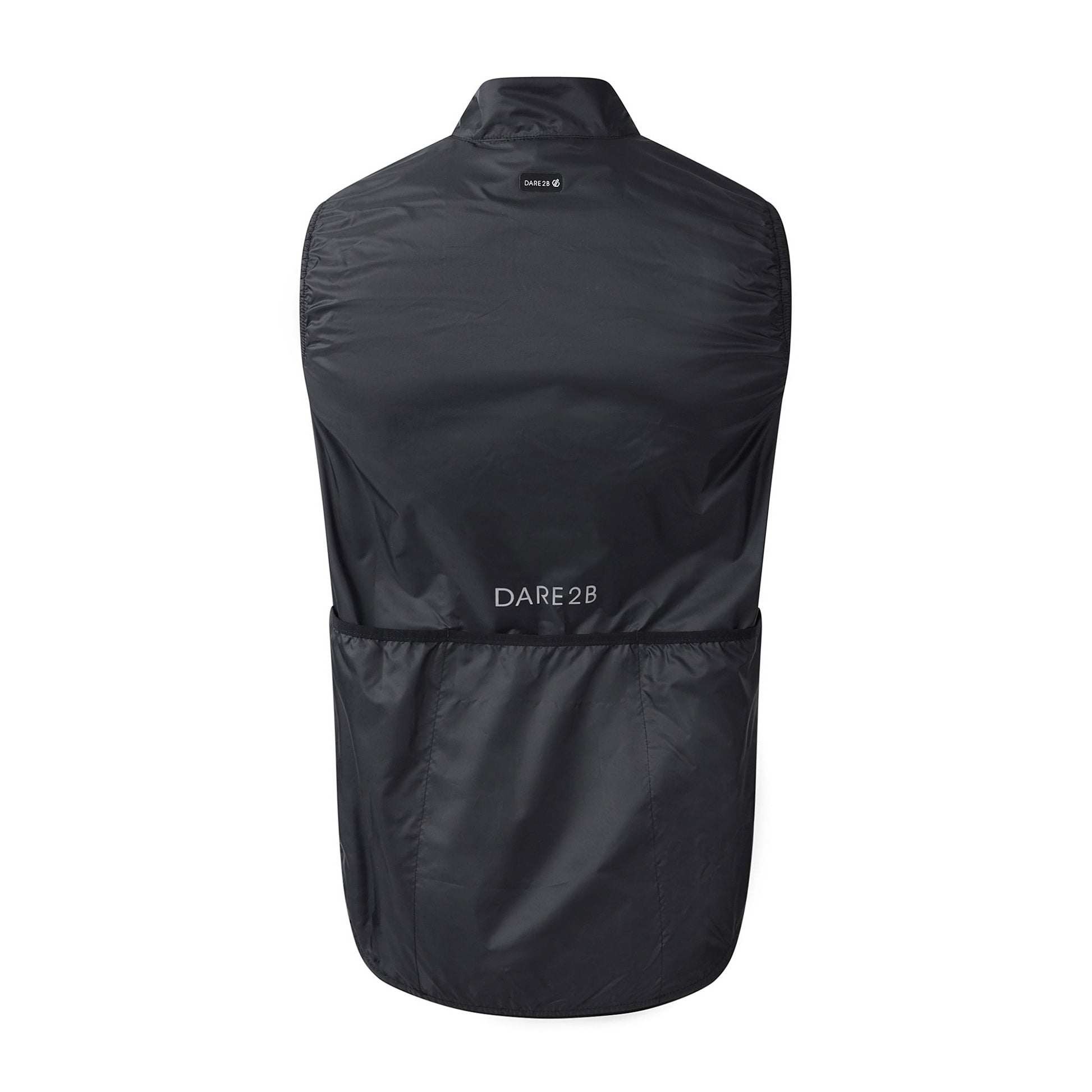Black - Back - Dare 2B Mens Chase Gilet