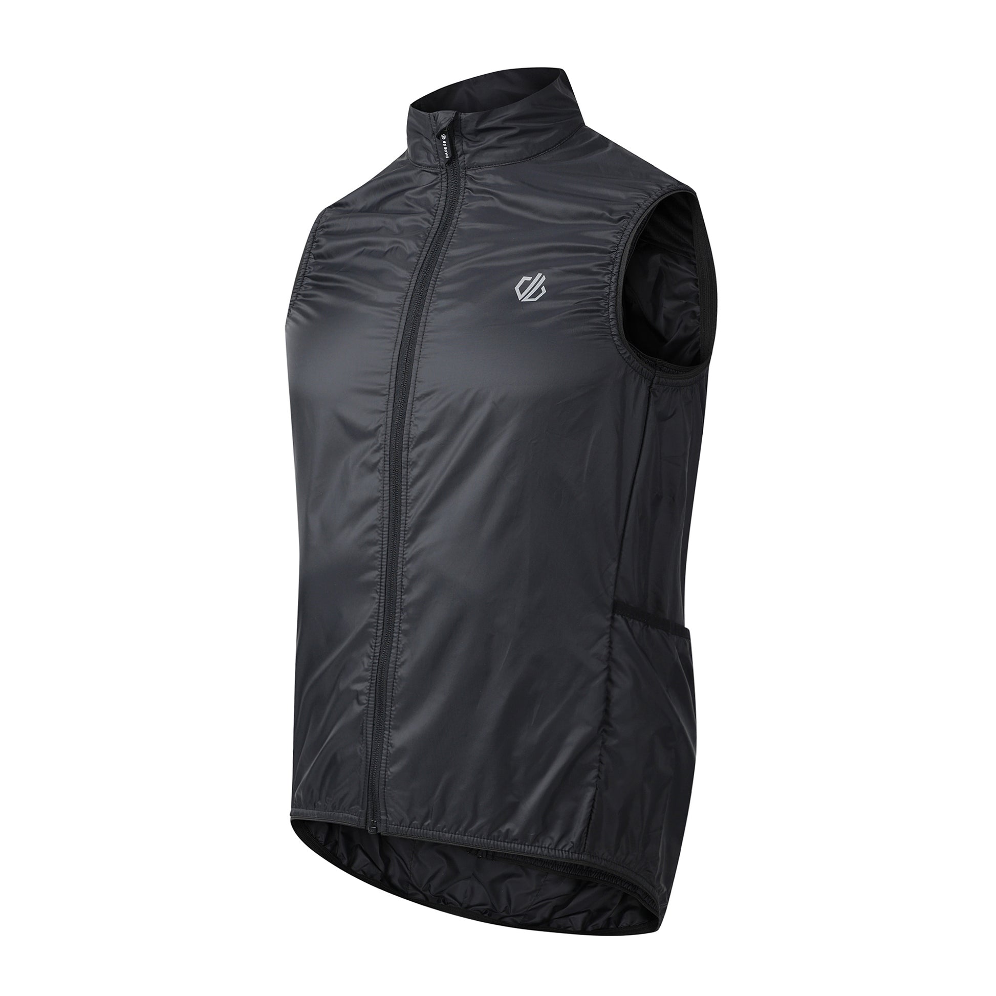 Black - Side - Dare 2B Mens Chase Gilet