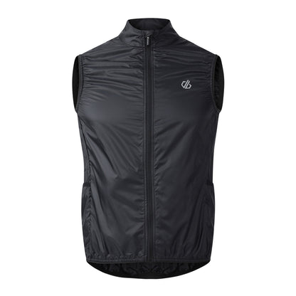 Black - Front - Dare 2B Mens Chase Gilet
