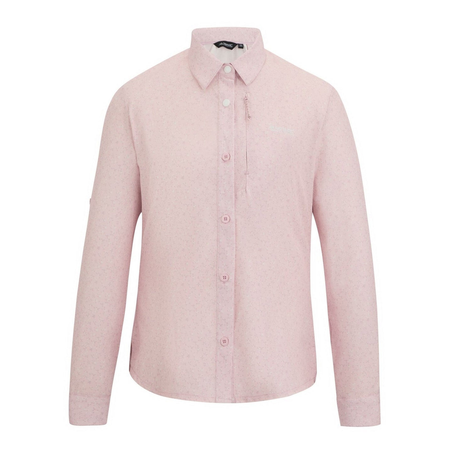 Pink Haze - Front - Regatta Womens-Ladies Travel Light Petal Anti-Insect Shirt