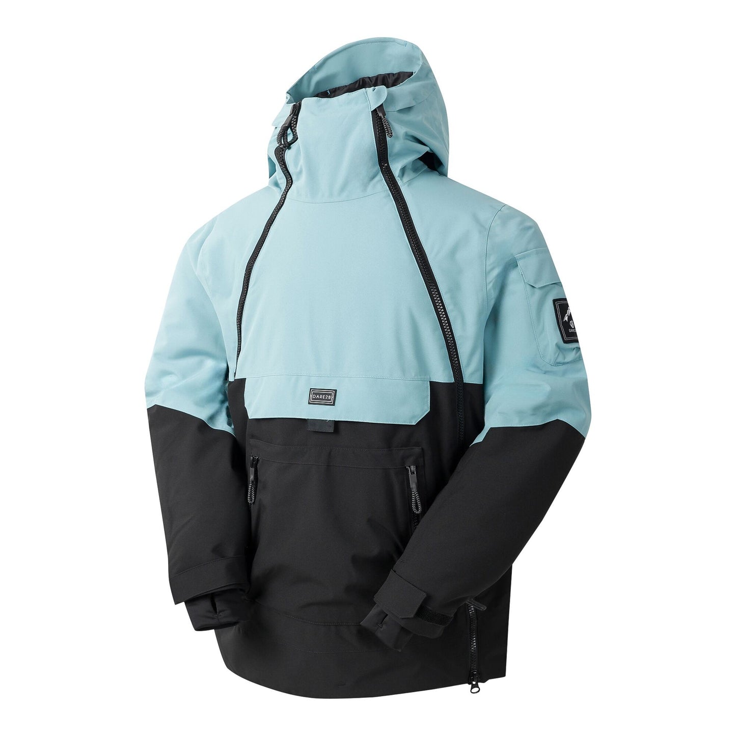 Bristol Blue-Black - Side - Dare 2B Mens T-Bar Overhead II Ski Jacket