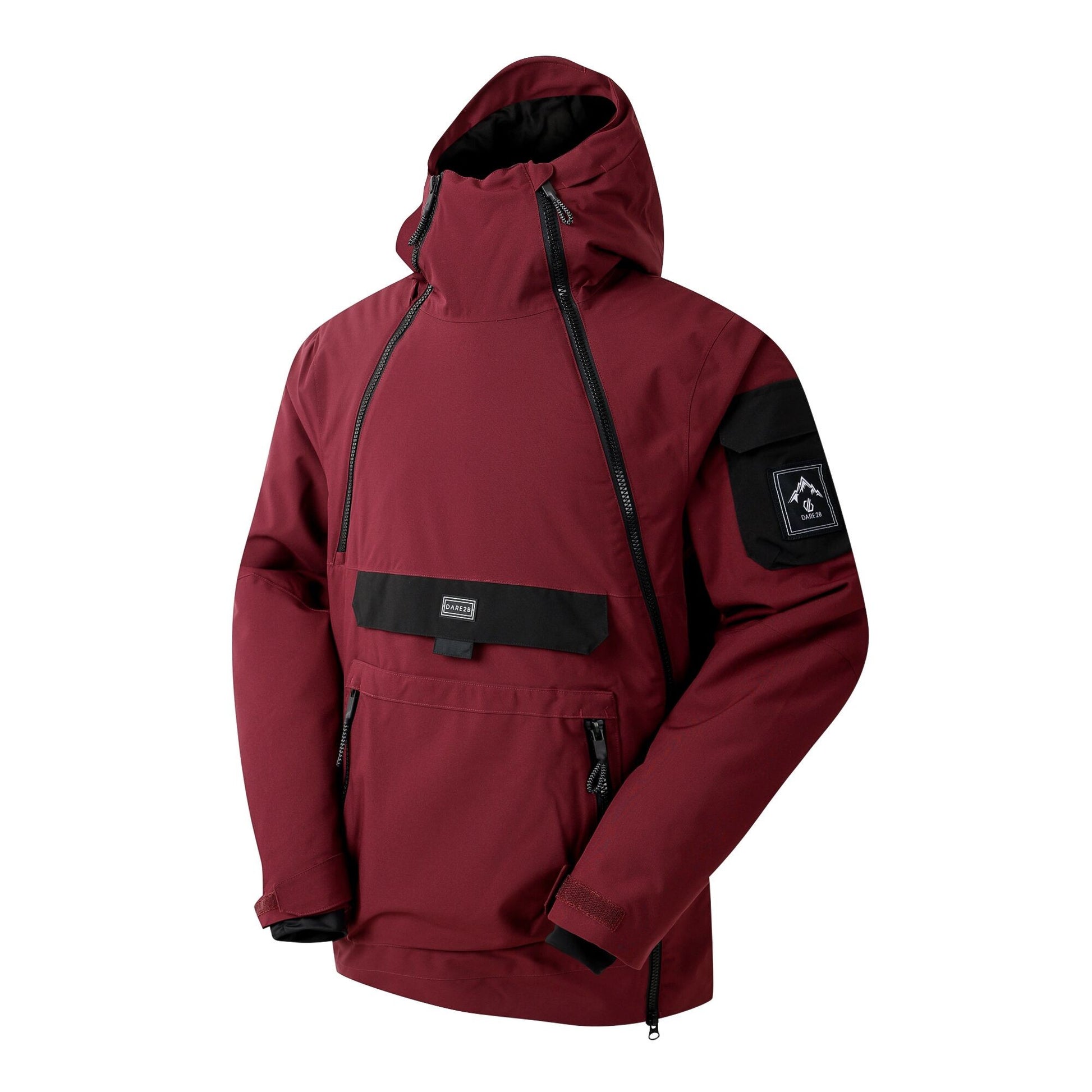 Fig - Side - Dare 2B Mens T-Bar Overhead II Ski Jacket