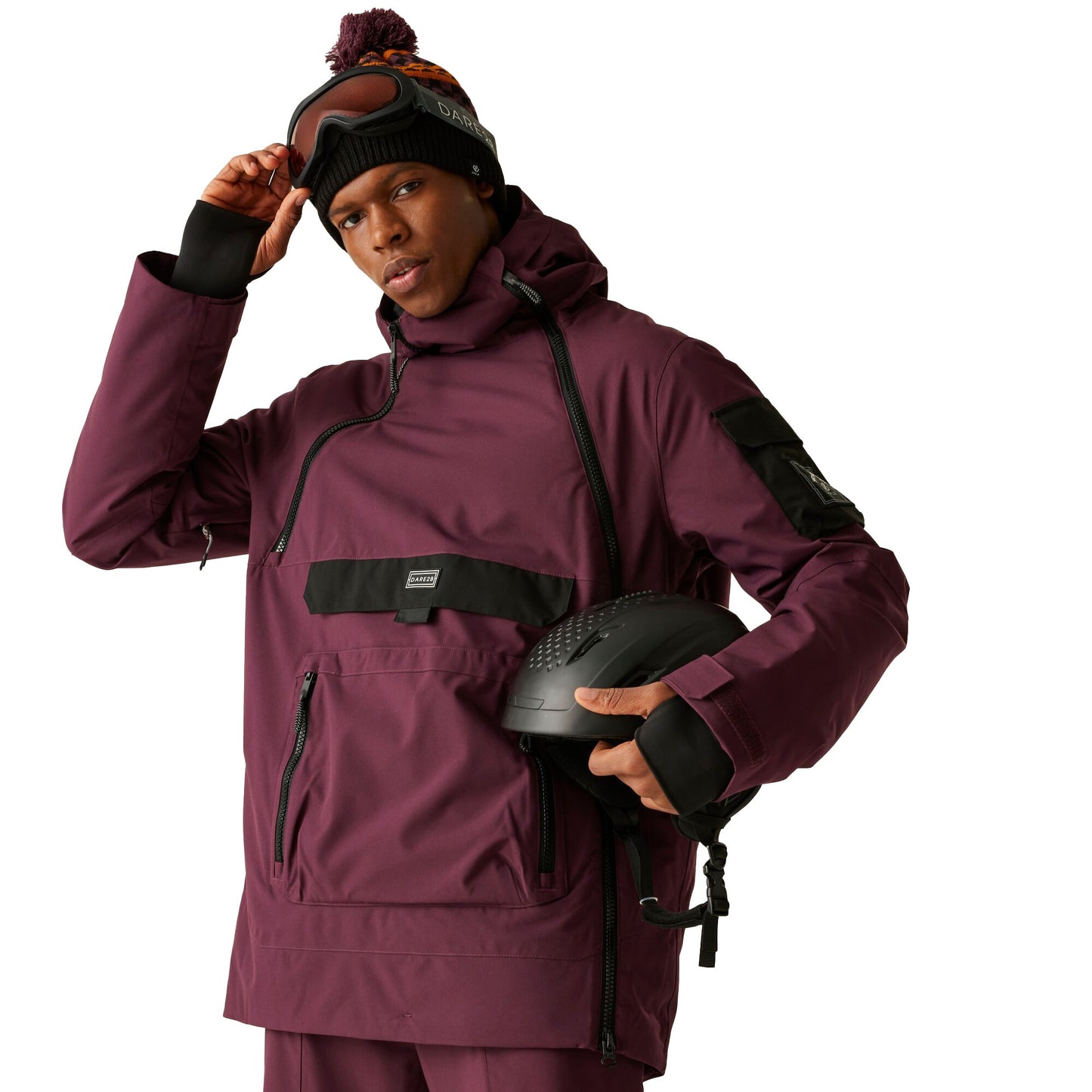 Fig - Lifestyle - Dare 2B Mens T-Bar Overhead II Ski Jacket
