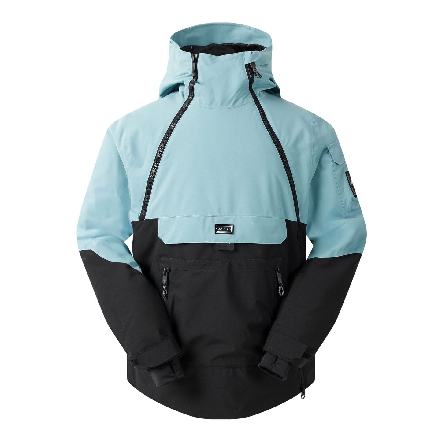 Bristol Blue-Black - Front - Dare 2B Mens T-Bar Overhead II Ski Jacket