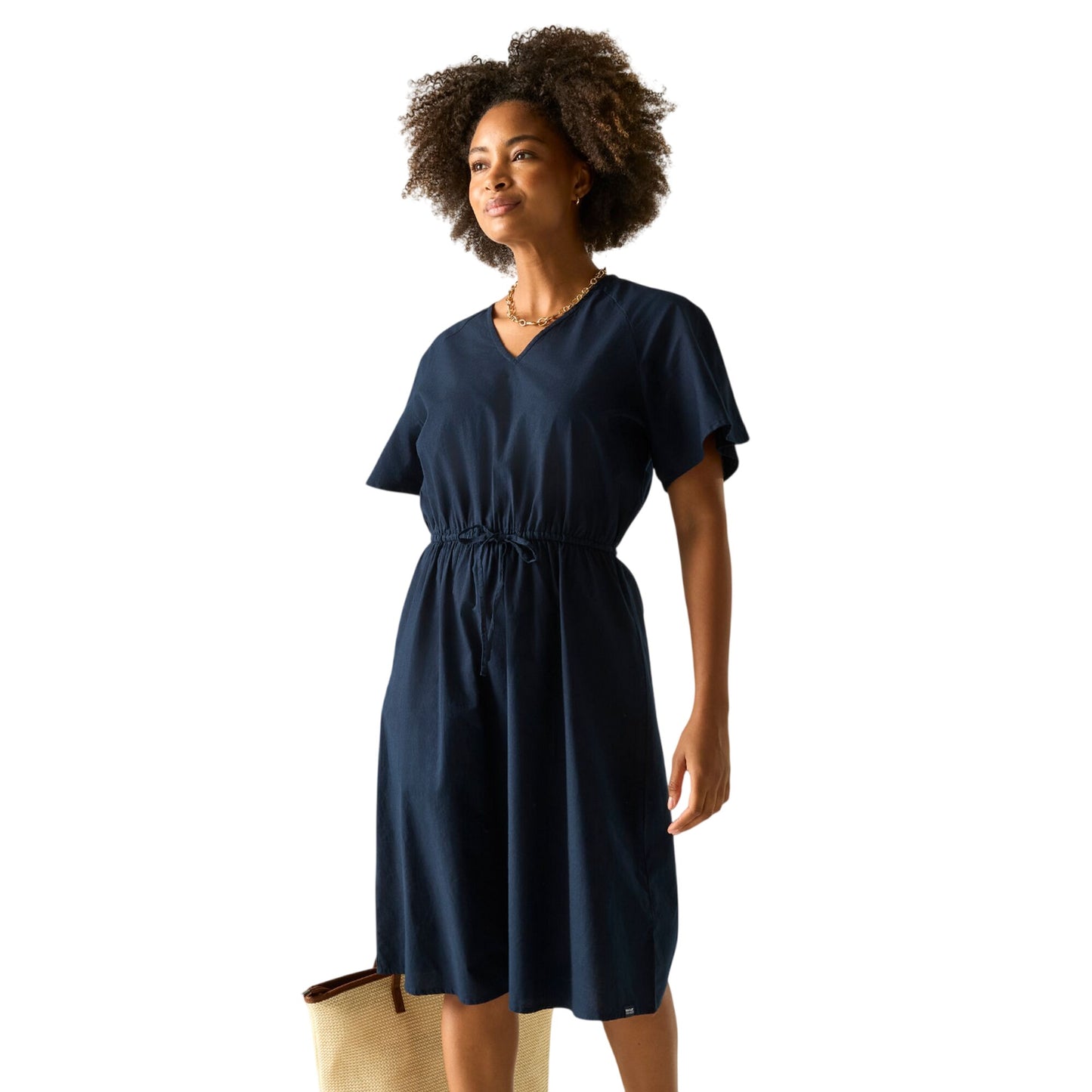 Navy - Lifestyle - Regatta Womens-Ladies Elona Midi Dress