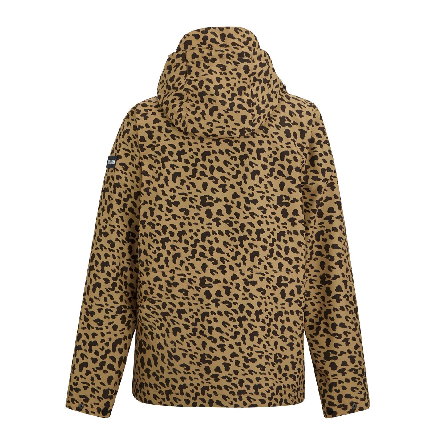 Multicoloured - Back - Regatta Womens-Ladies Bayletta Leopard Print Waterproof Jacket