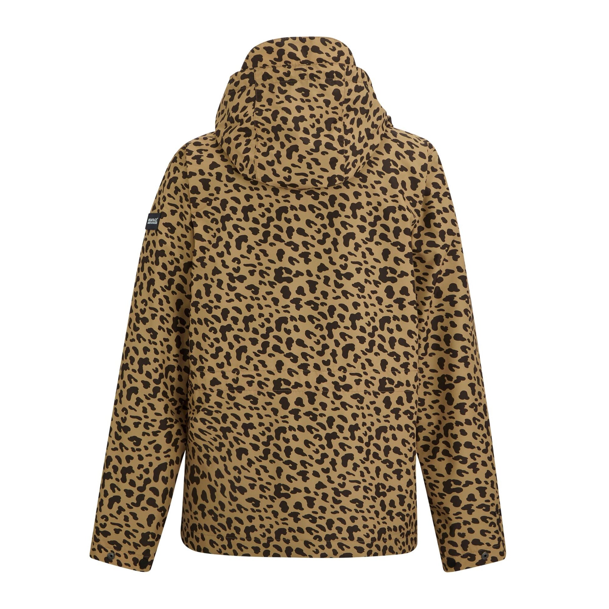 Multicoloured - Back - Regatta Womens-Ladies Bayletta Leopard Print Waterproof Jacket