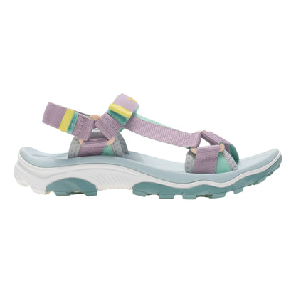 Powder Lilac-Ice Green - Lifestyle - Regatta Womens-Ladies Contrast Sandals