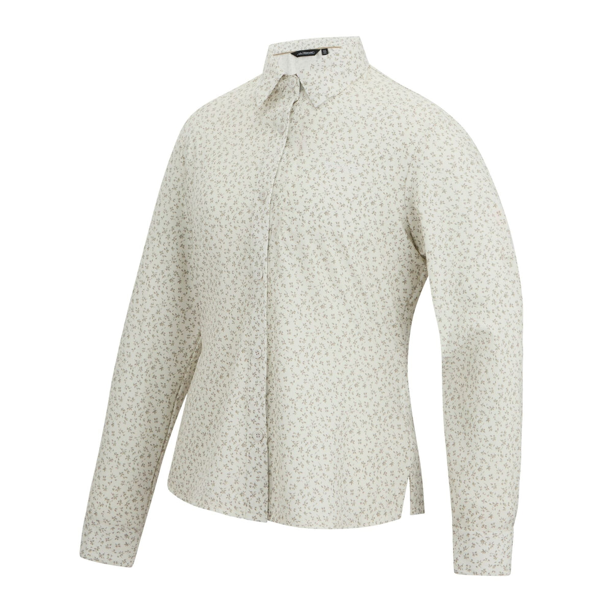 Barely White - Side - Regatta Womens-Ladies Petal Anti-Insect Long-Sleeved Travel Shirt