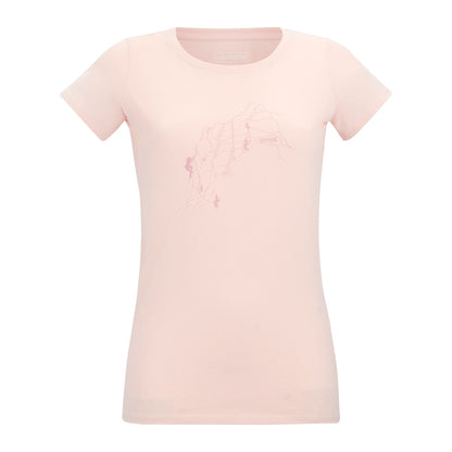 Pink Haze - Front - Regatta Womens-Ladies Breezed Line Art T-Shirt