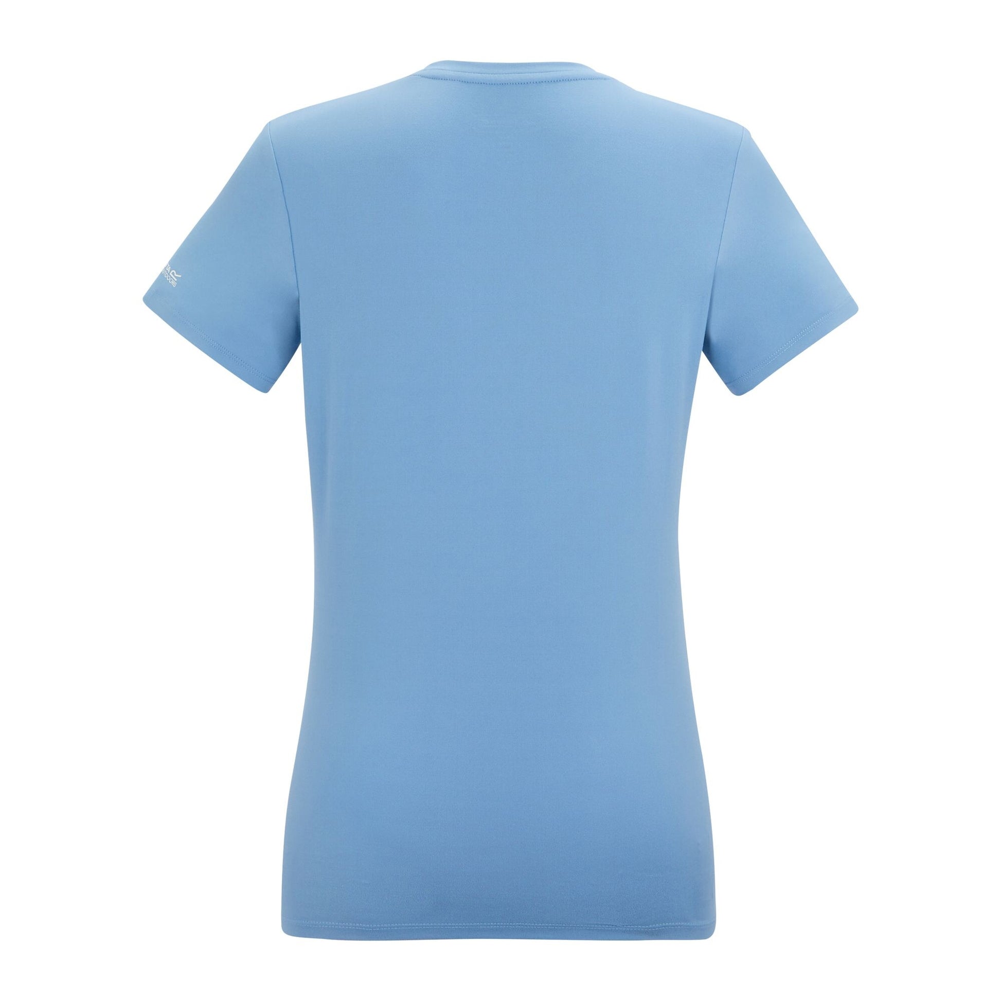 Washed Denim - Back - Regatta Womens-Ladies Fingal Trees Stretch T-Shirt