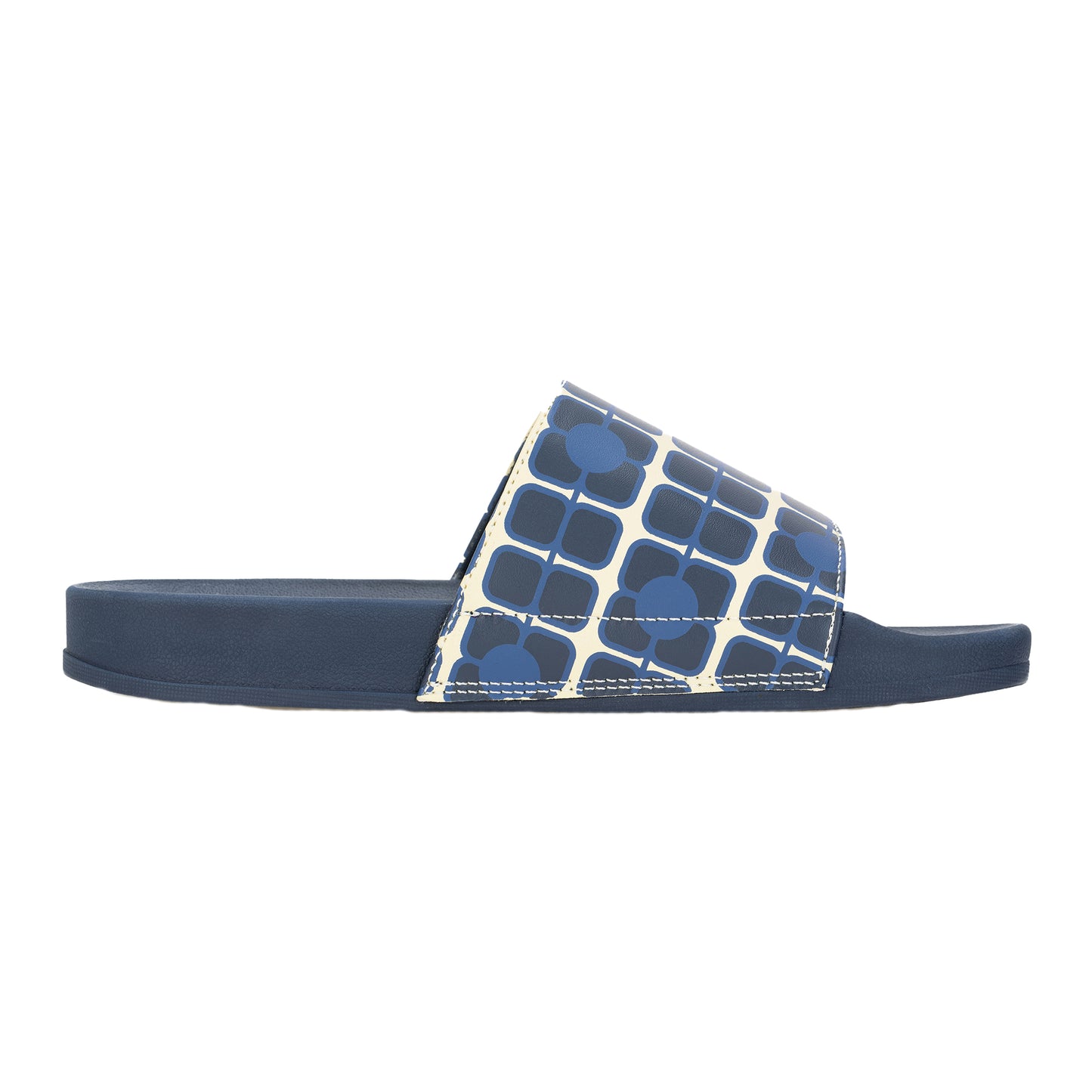 Navy - Lifestyle - Regatta Womens-Ladies Orla Kiely Giant Poppy Sliders