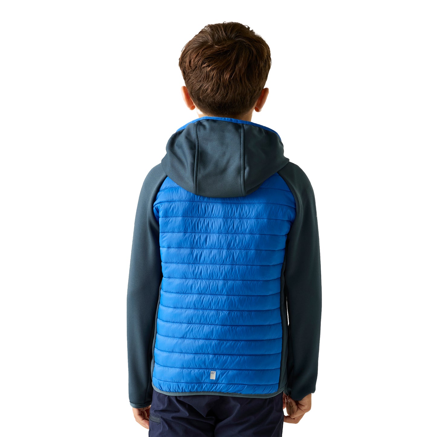 Night Sky-Olympian Blue - Pack Shot - Regatta Childrens-Kids Andreson Hybrid Jacket