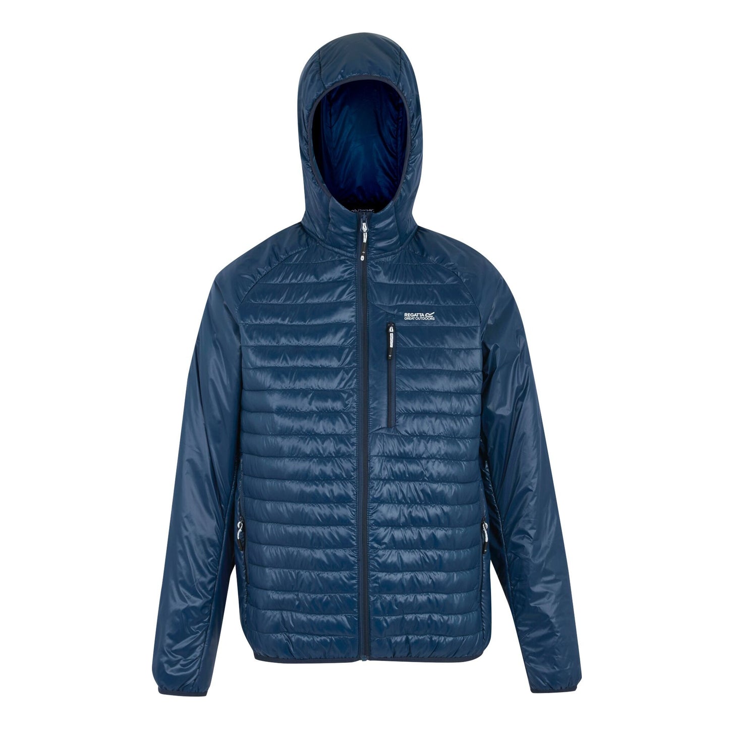Moonlight Denim - Front - Regatta Mens Rowak Padded Jacket