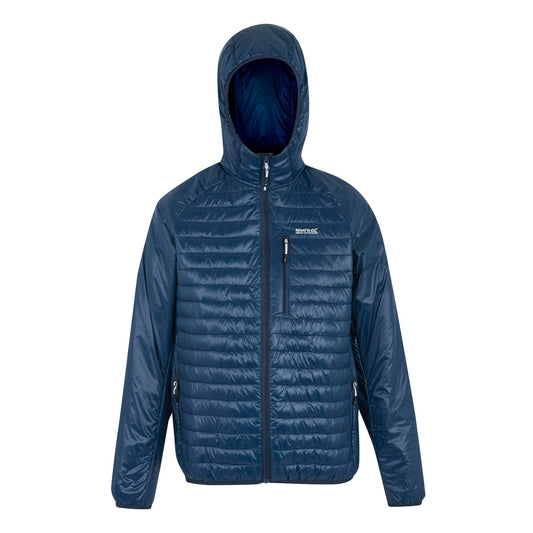 Moonlight Denim - Front - Regatta Mens Rowak Padded Jacket