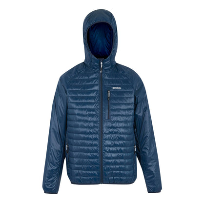 Moonlight Denim - Front - Regatta Mens Rowak Padded Jacket
