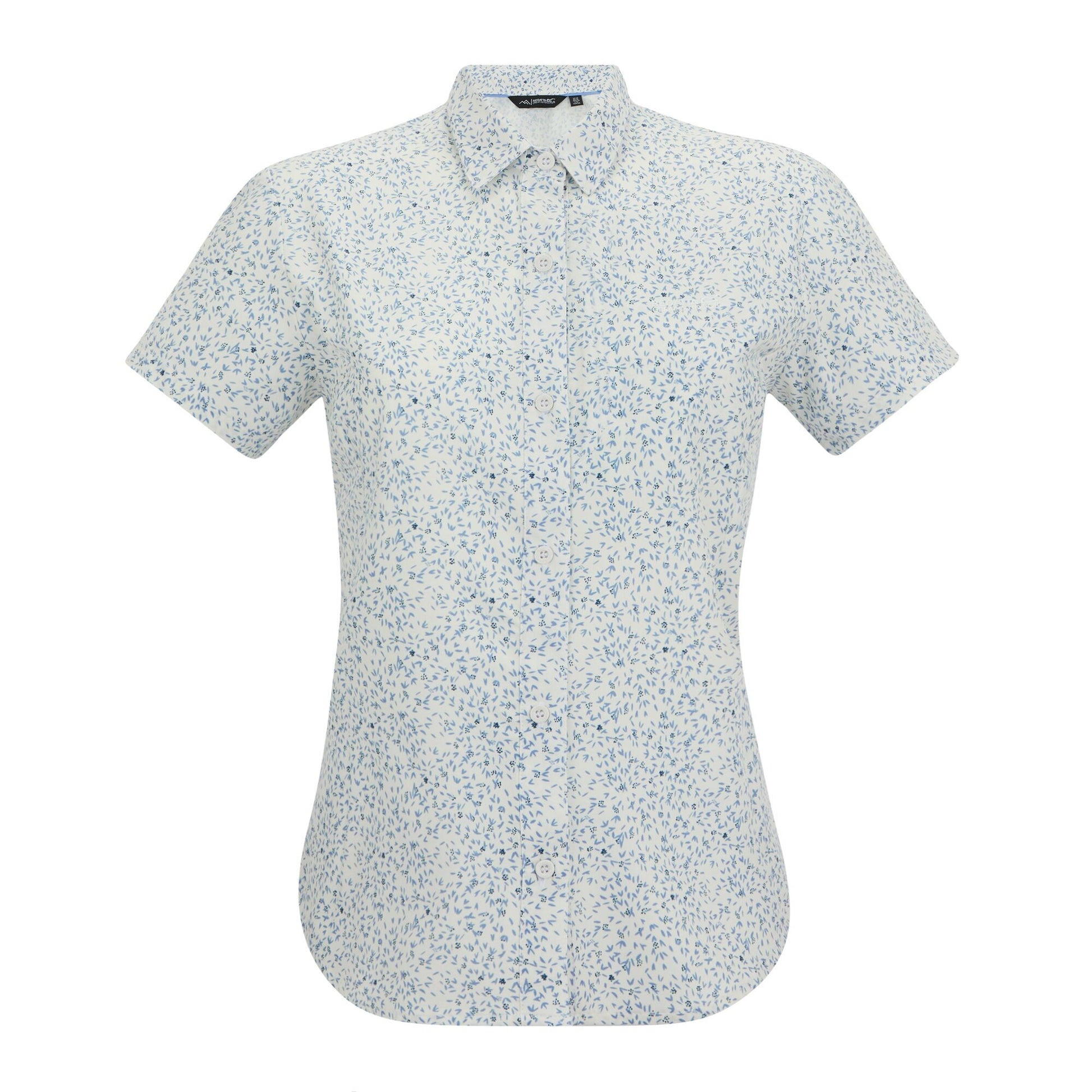 Barely White - Front - Regatta Womens-Ladies Petal Insect Repellent Shirt