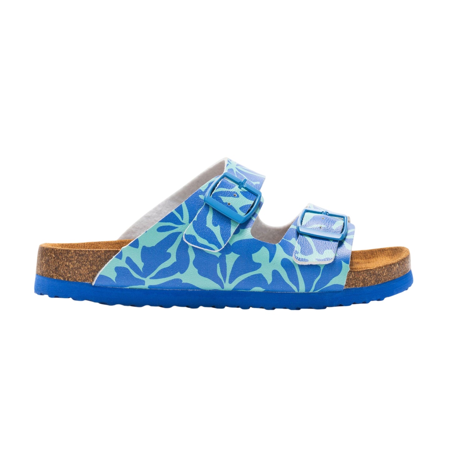 Ice Green-Sonic Blue - Lifestyle - Regatta Childrens-Kids Mia Double Strap Sandals