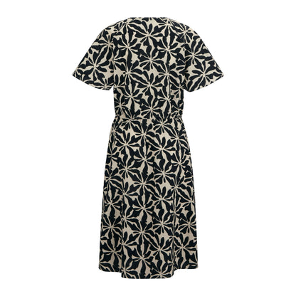 Multicoloured - Back - Regatta Womens-Ladies Elona Abstract Floral Midi Dress