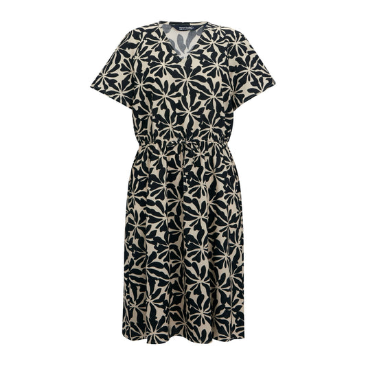 Multicoloured - Front - Regatta Womens-Ladies Elona Abstract Floral Midi Dress