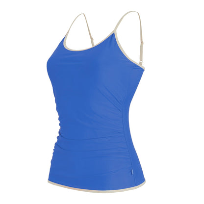 Sonic Blue - Side - Regatta Womens-Ladies Kyra Tankini Top
