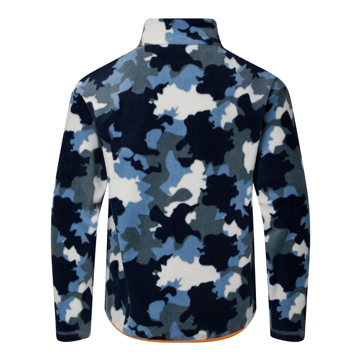 Dusky Blue - Back - Dare 2B Childrens-Kids Wing It Camo Full Zip Fleece Jacket