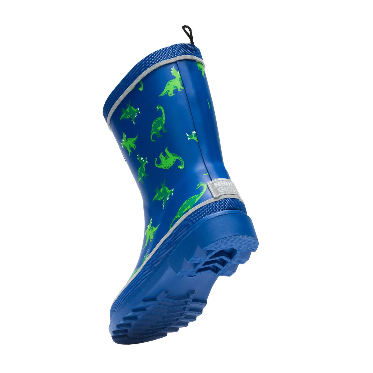 Blue Green - Back - Regatta Childrens-Kids Mudplay III Dinosaur Wellington Boots