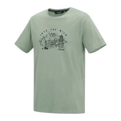 Glacier - Side - Regatta Mens Cline IX Mountain T-Shirt