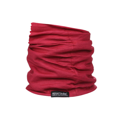 Berry Pink - Front - Regatta Great Outdoors Unisex Multitube II Scarf-Neckwarmer