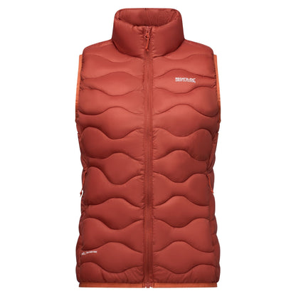 Burnt Henna - Front - Regatta Womens-Ladies Hydi Quilted Gilet
