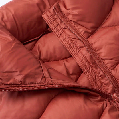 Burnt Henna - Pack Shot - Regatta Womens-Ladies Hydi Quilted Gilet