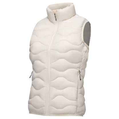 Light Vanilla - Side - Regatta Womens-Ladies Hydi Quilted Gilet