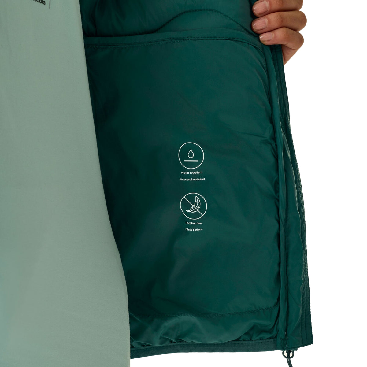 Mediterranea - Pack Shot - Regatta Womens-Ladies Hydi Quilted Gilet