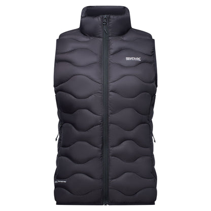 Black - Front - Regatta Womens-Ladies Hydi Quilted Gilet