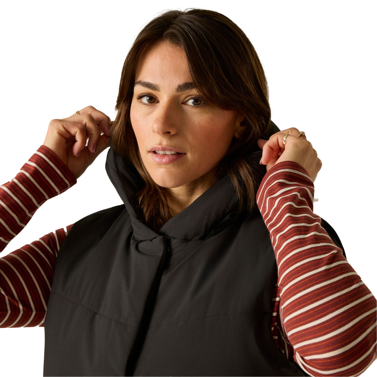 Black - Pack Shot - Regatta Womens-Ladies Nehiala Gilet