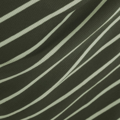 Dark Khaki-Light Vanilla - Lifestyle - Regatta Womens-Ladies Amorie Contrast Striped Midi Dress