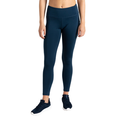 Moonlight Denim - Close up - Dare 2B Womens-Ladies Influential II Leggings