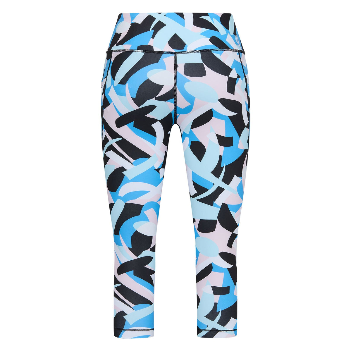 Elysium Blue - Back - Dare 2B Womens-Ladies Abstract Leggings