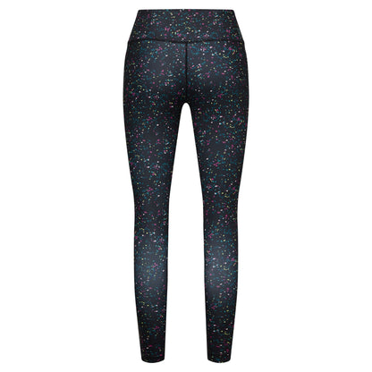 Black - Back - Dare 2B Womens-Ladies Influential II Speckle Leggings