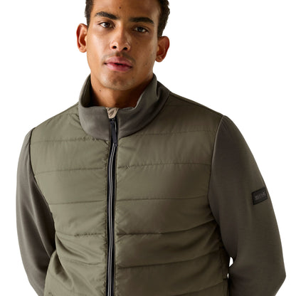 Smokey Olive - Pack Shot - Regatta Mens Waverhill Hybrid Jacket