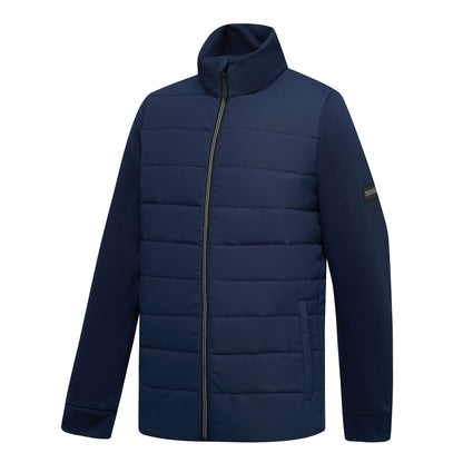 Navy - Side - Regatta Mens Waverhill Hybrid Jacket