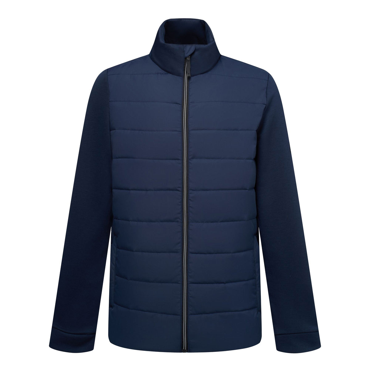 Navy - Front - Regatta Mens Waverhill Hybrid Jacket