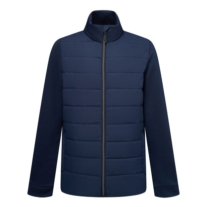 Navy - Front - Regatta Mens Waverhill Hybrid Jacket
