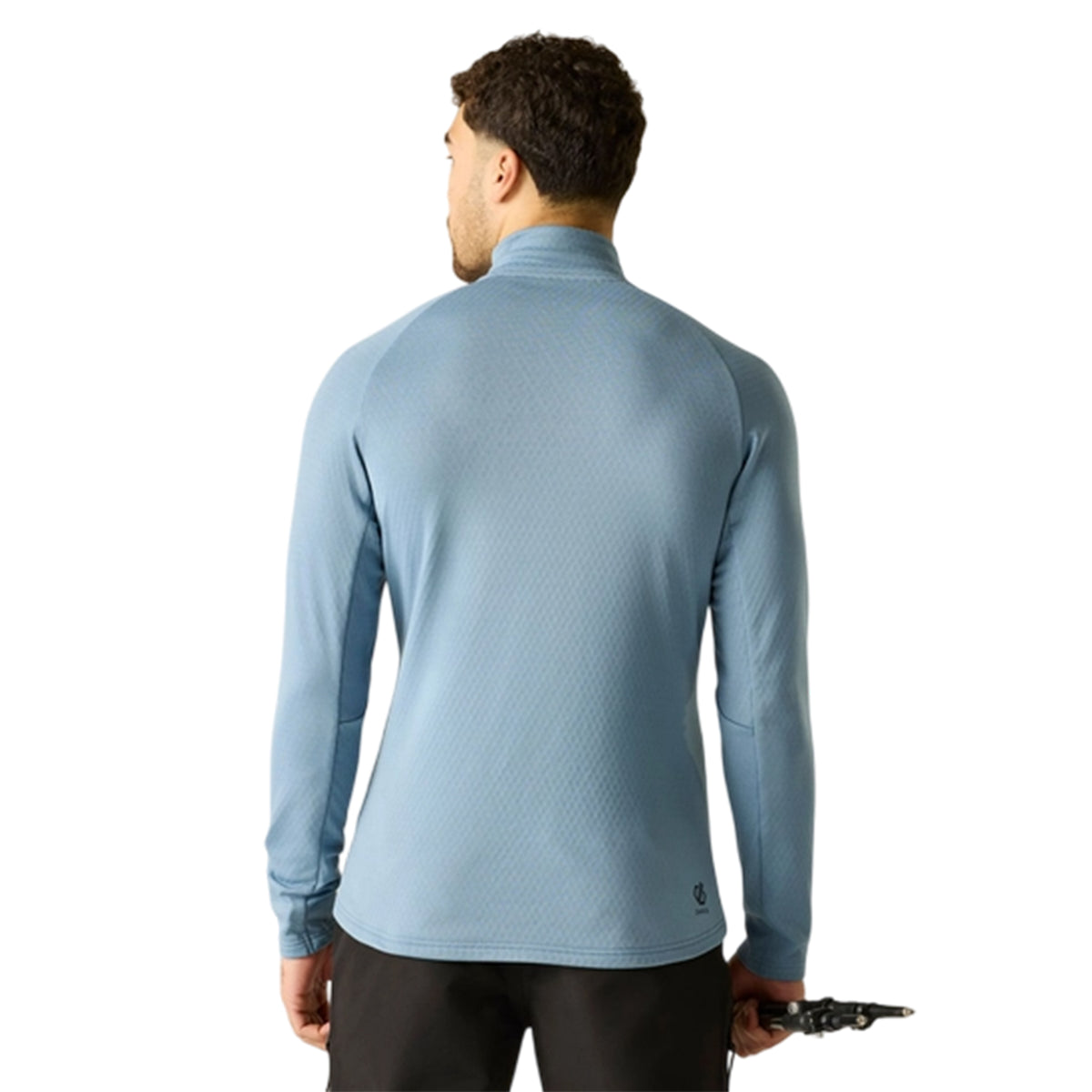 Dusky Blue - Pack Shot - Dare 2B Mens Venture Stretch Overhead Midlayer