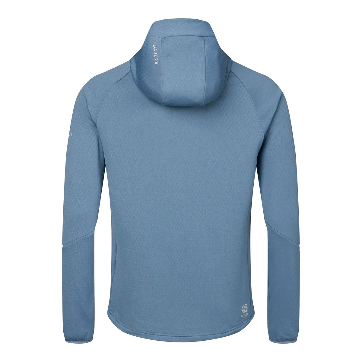 Dusky Blue - Back - Regatta Mens Venture Stretch Hooded Midlayer