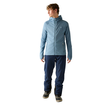 Dusky Blue - Pack Shot - Regatta Mens Venture Stretch Hooded Midlayer