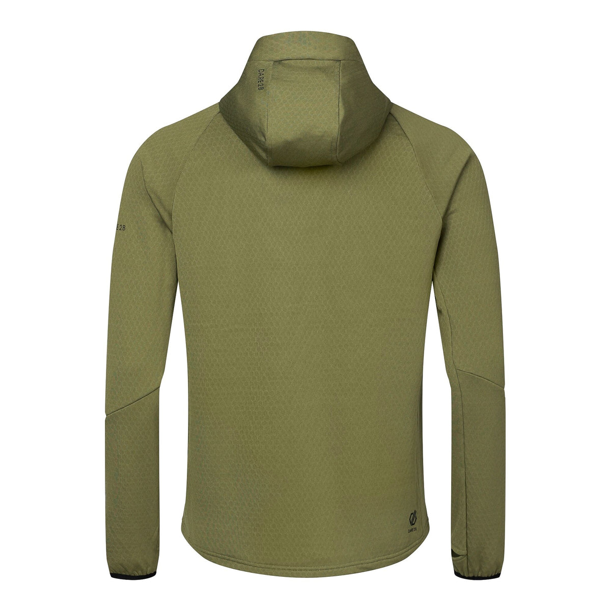 Martini Olive - Back - Regatta Mens Venture Stretch Hooded Midlayer