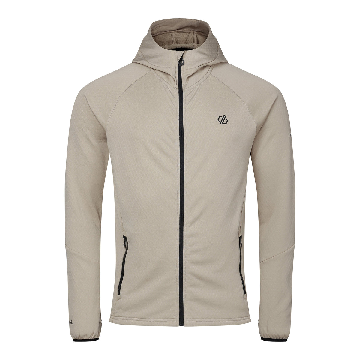 White Pepper - Front - Regatta Mens Venture Stretch Hooded Midlayer